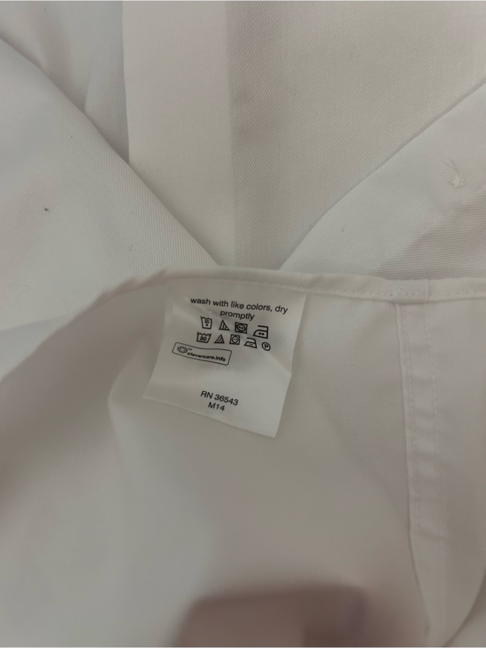 NWOT Calvin Klein wrinkle free button down - Picture 6 of 7